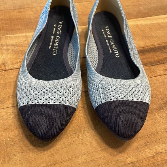 Vince Camuto Washable Pointed Toe Ballet Flats Size 6.5 - Picture 8 of 9